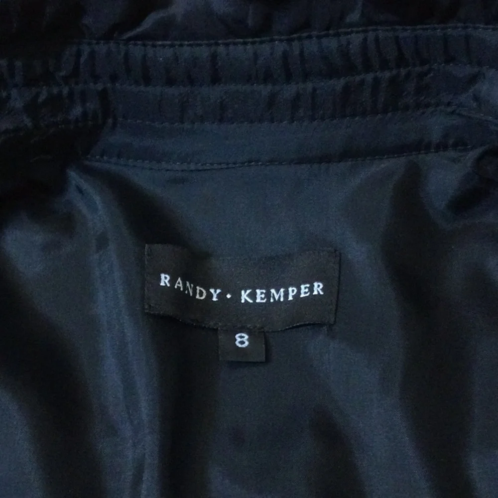8 Randy Kemper Ruffled Gray Jacket - Picture 15 of 16